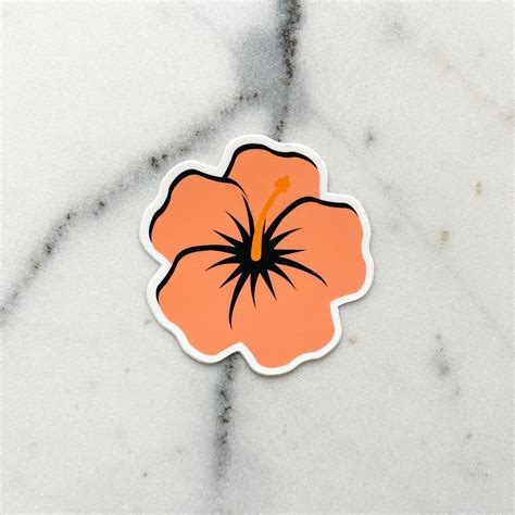 Puerto Rico Stickers • Flor De Maga • 3 Inches • Mariette Stationery