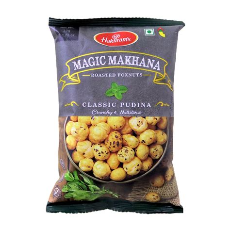 Haldirams Magic Makhana Roasted Foxnuts Classic Pudina 30 G Online At