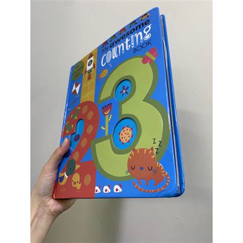 My Awesome Alphabet Abc Counting 123 Book Baby Kids English Learning