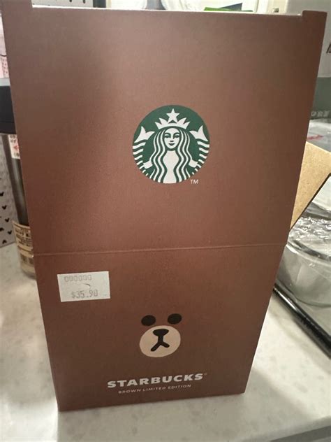 Starbucks X Line Friends Mr Brown Mug Furniture Home Living