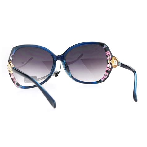 Womens Jewel Rhinestone Arm Diva Designer Fashion Sunglasses Ebay