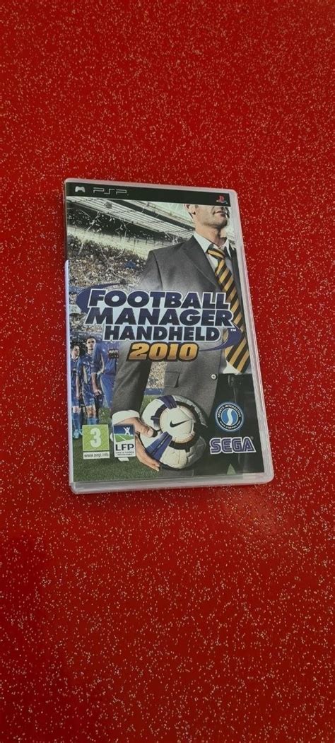 Football Manager Handheld 2010 PSP Sega Beebs