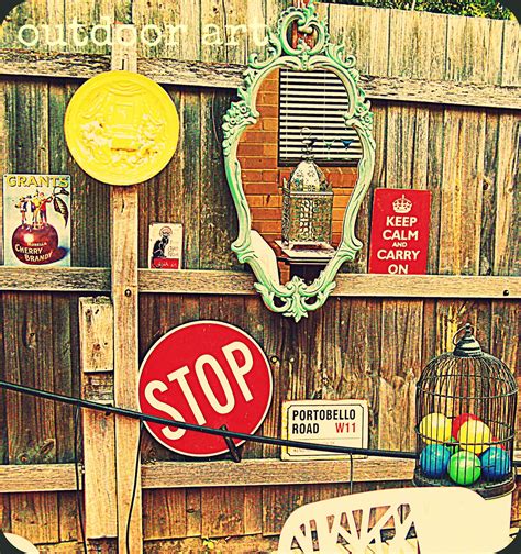 Outdoor Vintage Junk Yard Art | Yard art, Junk art, Dream backyard