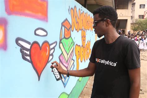 This Nigerian Company Is Giving Back To The Community Through Graffiti