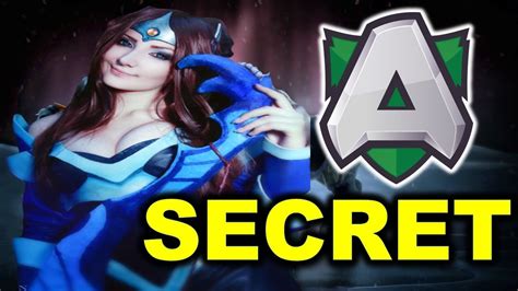 SECRET Vs ALLIANCE DOTA 2 AMD SAPPHIRE OGA PIT YouTube