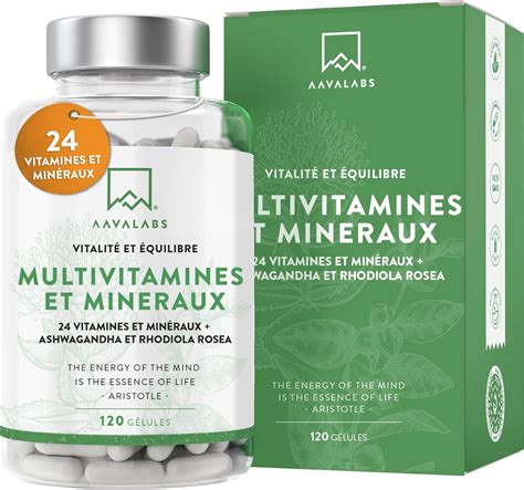 Multivitamines et Minéraux 13 Vitamines Adultes dont Vitamine A B C D