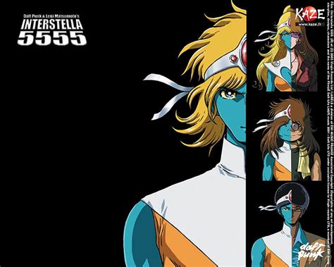 Daft Punk Interstella 5555 Resolution Daft Punk Anime Hd Wallpaper