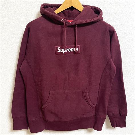 Yahooオークション Supreme Box Logo Pullover Hooded Sweatshirt B