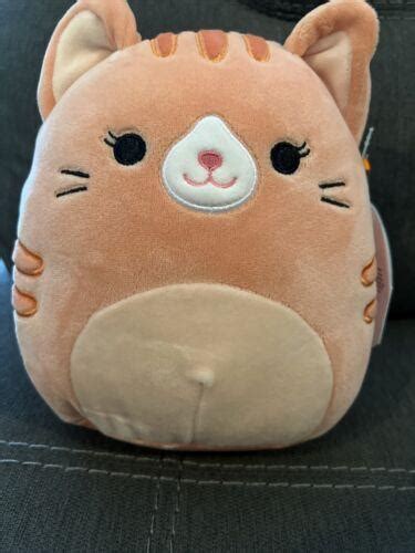 Squishmallows Gigi Orange Tabby Cat 75 Plush Toy Stuffed Animal New