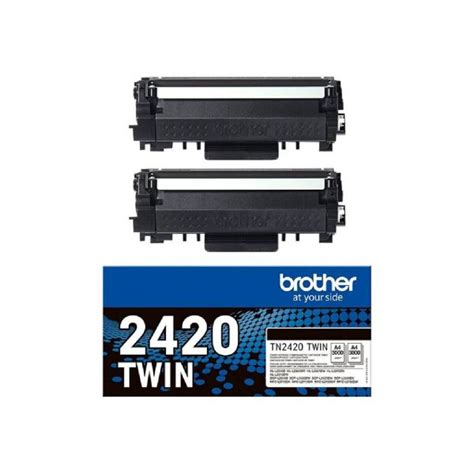 Original Brother MFC L 2710 DW TN 2420TWIN Toner Schwarz FairToner De