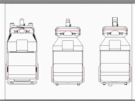 A motor - tricycle rickshaw in AutoCAD | CAD (188.57 KB) | Bibliocad