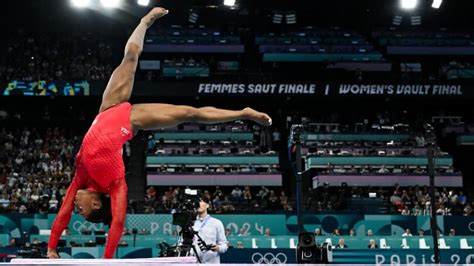 Biles captures women's vault title for 10th Olympic career medal ...