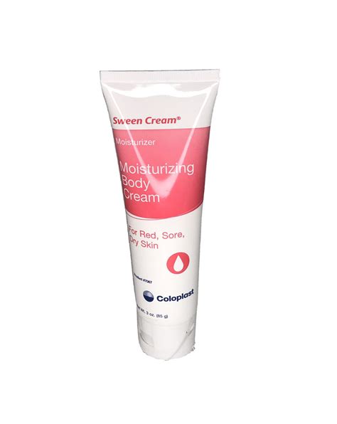 Coloplast Sween Cream Moisturizer 3 Oz Tube Moisturizing Body Cream PO