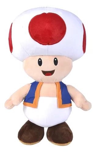 Peluche Toad Cm Super Mario Bros Cuotas Sin Inter S