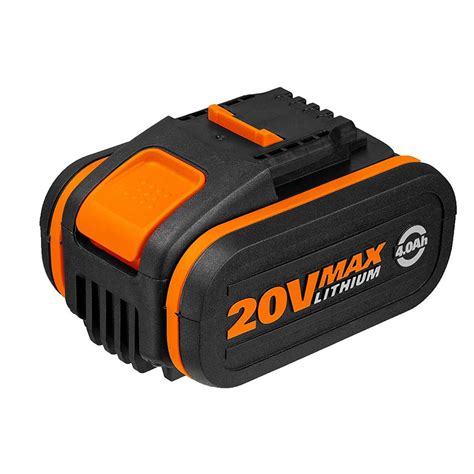 Worx Wa3014 4 0ah 20v Li Ion Powershare Battery With Indicator Uk