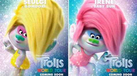 Red Velvet En Trolls World Tour Revelan Personajes Y Trailer Cantando Zimzalabim K Pop Fotos