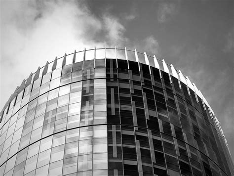 Edificio Arquitectónico Moderno En El Horizonte De PerthFoto de