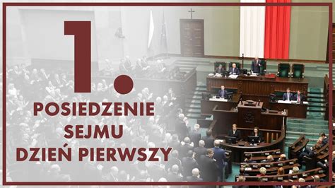 Posiedzenie Sejmu Ix Kadencji Dzie Pierwszy Zapis Transmisji