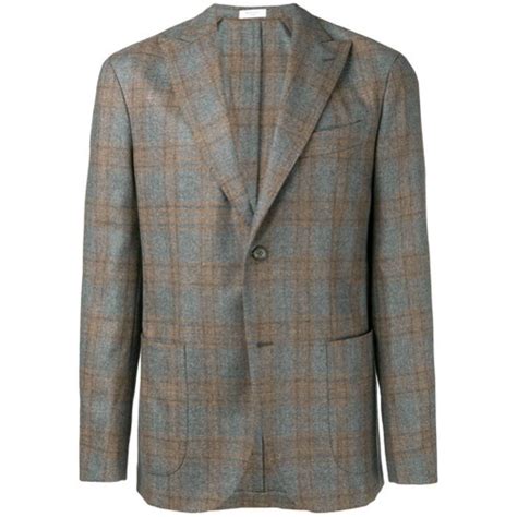 Boglioli Checked Blazer 429 Farfetch Lookastic