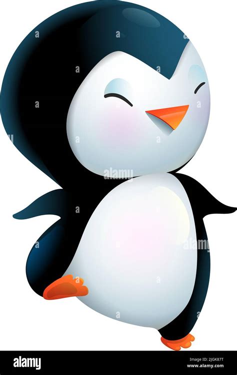 Bebe Pinguino Sonriendo Im Genes Vectoriales De Stock Alamy