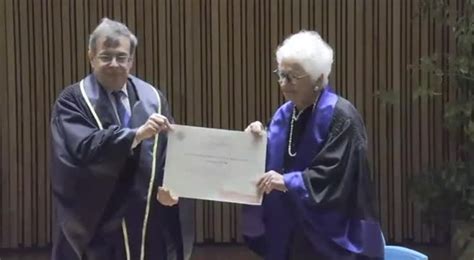 La Laurea Honoris Causa A Liliana Segre Nella Giornata Della Memoria