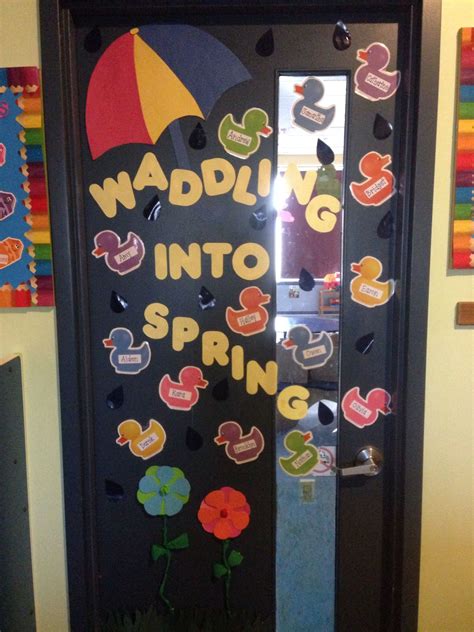 Spring Classroom Door Decorations