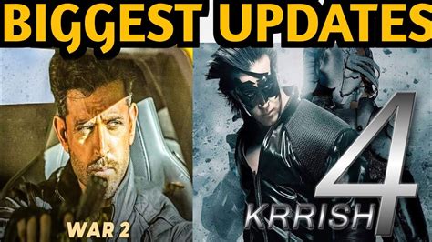 Biggest Updates War Krrish Hrithik Roshan War Shooting