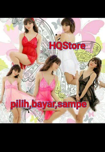 Jual Baju Tidur Cantik Elegan Seksi Transparan Lingerie Sexy Import