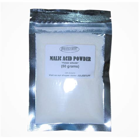 Hot Malic Acid Powder Grade Lazada Ph