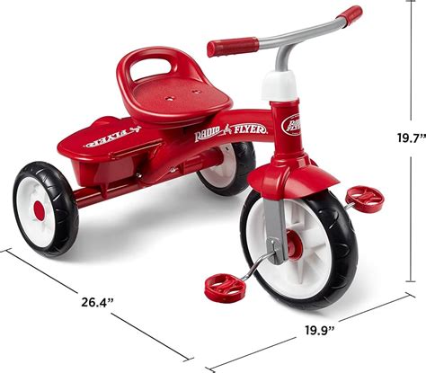 Radio Flyer Deluxe Steer Stroll Ride On Trike Tricycle For 59 Off