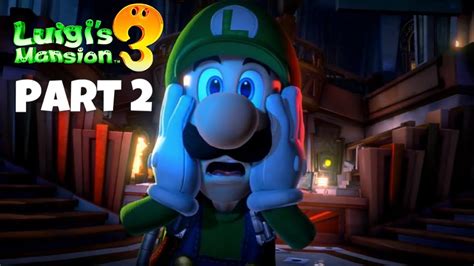 LUIGI S MANSION GAMEPLAY WALKTHROUGH PART 2 YouTube