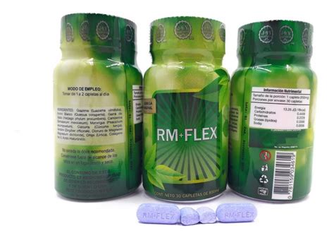 Rm Flex 30 Capletas Con 850mg 3 Frascos Envio Full HEALTHY SHOP