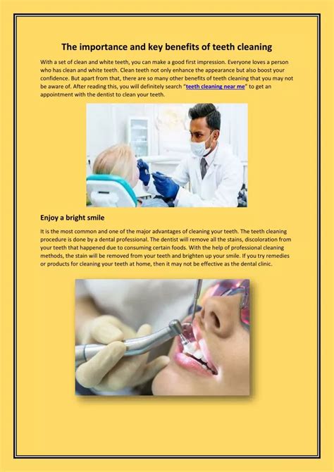 Ppt Teeth Cleaning Near Me Powerpoint Presentation Free Download