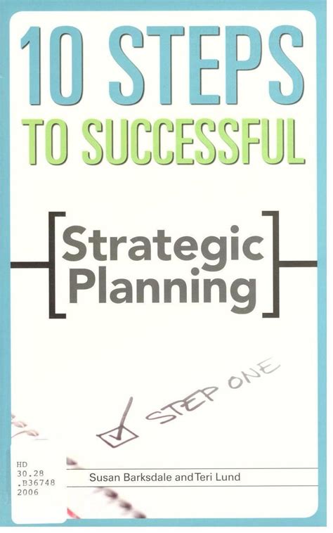 Castle Crier 10 Steps To Successful Strategic Planning