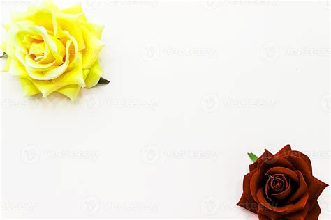 yellow rose button for your designs beautiful 6170125 Stock Photo at ...