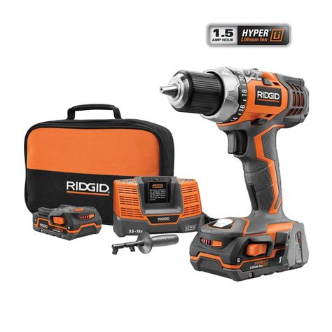 Ridgid Fuego Volt Hyper Lithium Ion In Compact Drill Driver