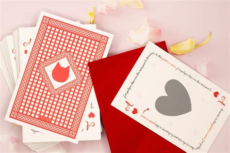 Carte Pour Amoureux Carte à Gratter Pour Déclarer Son Amour Etsy France