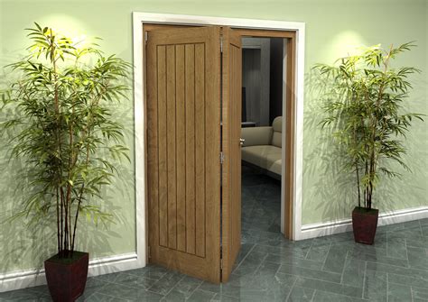 Prefinished Mexicano Oak Door Roomfold Grande X Mm Doors