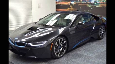 2016 Bmw I8 Sophisto Grey Metallic With Frozen Blue Accent Youtube