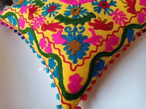 Handmade Block Print Cushion Cover Indian Pillow Case Hand Etsy