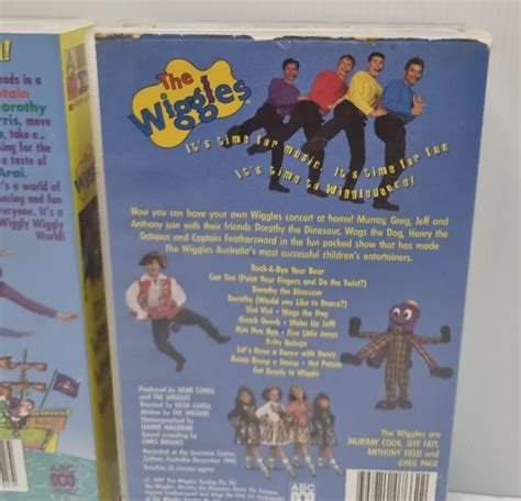 Original The Wiggles Vhs Tapes Lot Wiggle Dance Wiggly World Eur 14 30 Picclick Fr