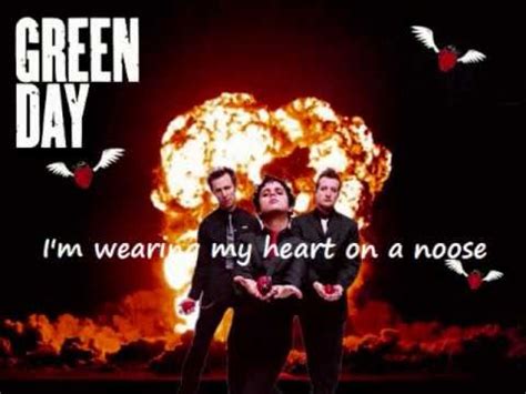 Green Day Oh Love Lyrics Video YouTube