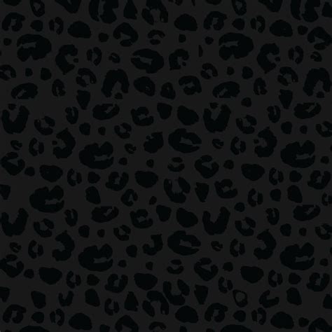 Embellishments Papercraft Black Matte Glitter Leopard Cheetah Digital