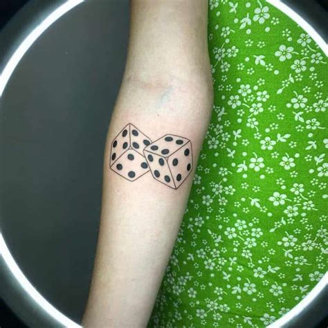 25 Ultimate Dice Tattoos That'll Make You Feel Like A Winner