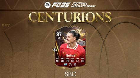 Ea Fc Darwin Nunez Centurions Sbc Review And Solutions