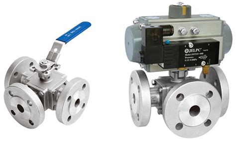 Dn Inox Way Din Flanged Ball Valve With Iso Mounting