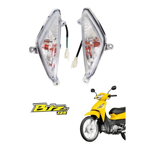 Kit Piscas Dianteiros Moto Biz C Soquete Shopee Brasil