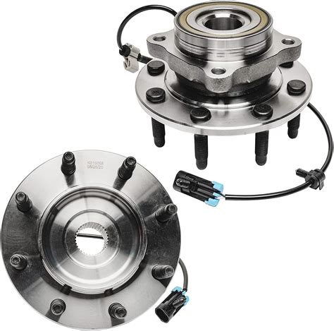 Detroit Axle 4wd Front Wheel Bearing Hubs For Silverado Sierra 2500 Hd 3500 Chevy