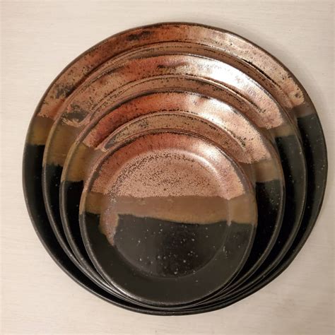 Copper & Cast Iron Plate Set - Etsy