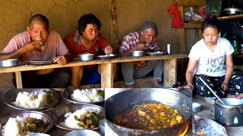 Pork Greens Mix Curry In Buffalo Shed In The Jungle Life In Rural